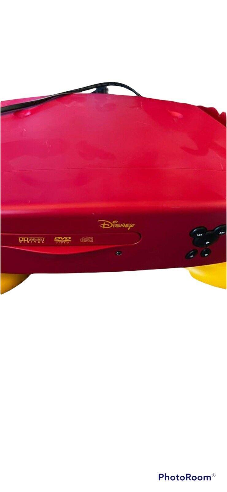 Disney MICKEY MOUSE WITH SPEAKER EARS CRT TV 13″ DT1350-C W/ DVD Player &  Remote – Titlew